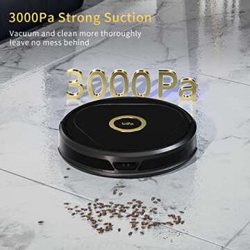 Trifo Robot Vacuum with Strong Suction and Smart Features