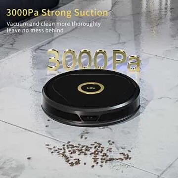 Trifo Robot Vacuum with Strong Suction and Smart Features