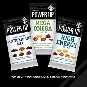 Power Up Premium Trail Mix - Vegan, Gluten Free, High Energy