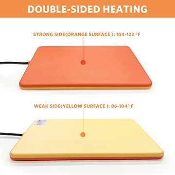 MARUNDA Chicken Coop Heaters, Small Animal Heating pad, Rabbit Heater Auto Constant Temperature.