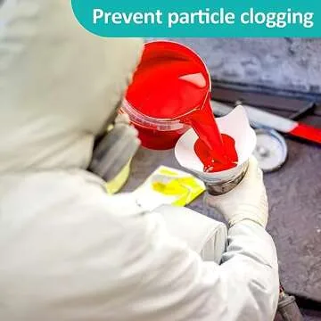 MAQIHAN 100PCS Paint Strainers Paper Cone Paint Mixing Cup Strainer Fine Mesh Filters Funnel Filter Disposable Spray Gun Sprayer Accessories Automotive Body Repair Paint Tools & Equipment