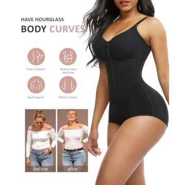 FeelinGirl Tummy Control Shapewear for All-Day Comfort