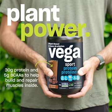 Vega Sport Protein Vanilla Tub, 828 GR