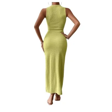 SOLY HUX Women's Cut Out Twist Front Sexy Dress
