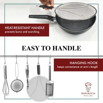 BergKoch Splatter Screen - Stainless Steel Grease Guard