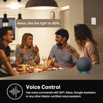 Kasa Smart Dimmer Switch HS220 - Voice Controlled Lighting