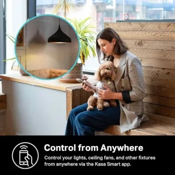 Kasa Smart Dimmer Switch HS220 - Voice Controlled Lighting