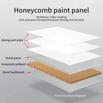 Recoefdo Magnetic Whiteboard 12" X 18", Wall Mounted Dry Erase Board Aluminum Frame for Office Home and School