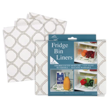 Envision Home Refrigerator Liners for Clean Organization