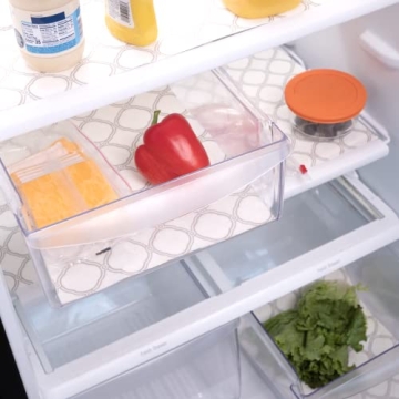 Envision Home Refrigerator Liners for Clean Organization