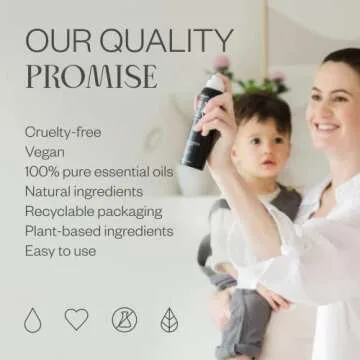 Vitruvi Natural Air Freshener Spray - Pure Essential Oils