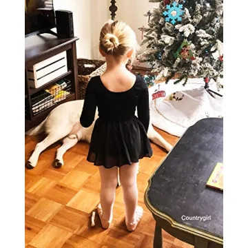 STELLE Long Sleeve Ballet Leotard for Kids, Comfortable Style