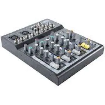 Seismic Audio - Slider4 - 4 Channel Mixer Console with USB Interface