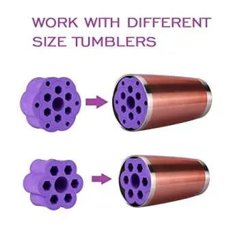 RF REENFAYA Cup Turner Foam Set for Tumbler Crafting