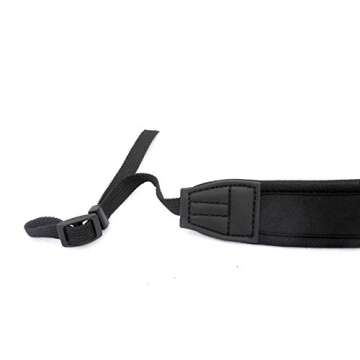 Fotasy Professional Neoprene Neck Strap for Nikkor Cameras, Camera Neck Strap Compatible with Nikon D5 D4 D3 DS850 D810 D800 D750 D7500 D7300 D7200 D7000 D5600 D5500 D5300 D5100 D5000 D3500 D3400