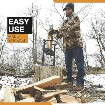 Revolutionary Kindling Cracker XL for Easy Firewood Splitting