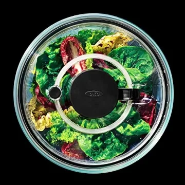 OXO Good Grips Large Glass Salad Spinner for Fresh Salads