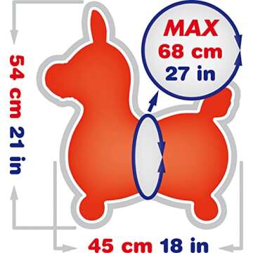 Inflatable Gymnic Rody Bounce Horse for Kids Fun