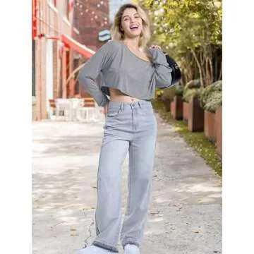 Blocac Off Shoulder Crop Top - Stylish Casual Tee for Women