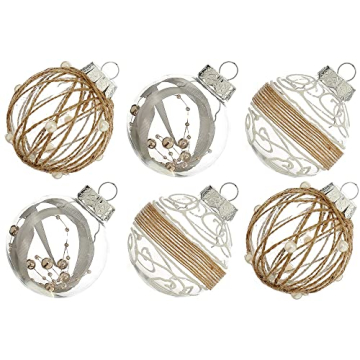 XmasExp 12ct Shatterproof Christmas Ball Ornaments Set