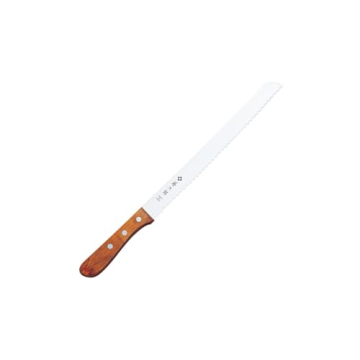 Tojiro Japan Hand Made Bread Knife 14.75" - Stainless and Wood
