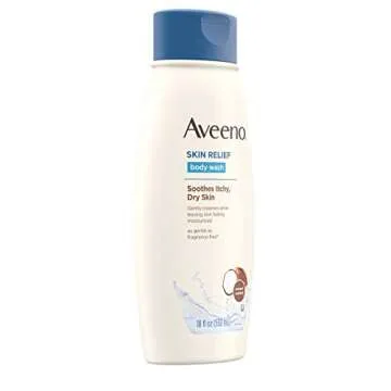 Aveeno Nourishing Coconut Body Wash - 18 Ounce Relief