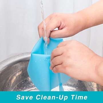 Piping Bags and Tips Set, Cakes Decorating Kit Supplies with 3 Reusable Pastry Bags, 18 Frosting Tips, 3 Couplers, 3 Bag Ties, 3 Cake Scraper, 1 Cake Decorating Tools for Cookie Icing