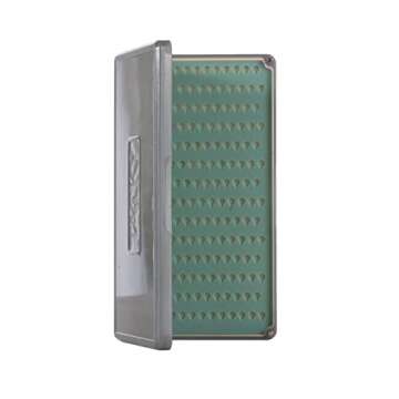 fishpond Tacky Original Fly Box – 2X Double Sided | Silicone Slit Fly Box | Fly Boxes for Fly Fishing