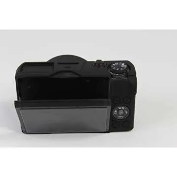 Silicone Gel Camera Case for Canon G7x Mark III