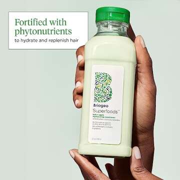 Briogeo Kale + Apple Conditioner for All Hair Types, Vegan