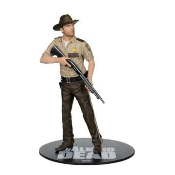 McFarlane Toys - The Walking Dead Rick Grimes 1:8 Scale Posed Figure
