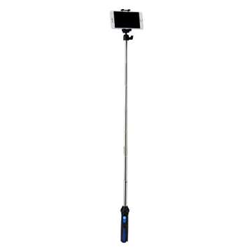 Benro BK10 Mini Selfie Stick Aluminum Tripod, Black (BK10)