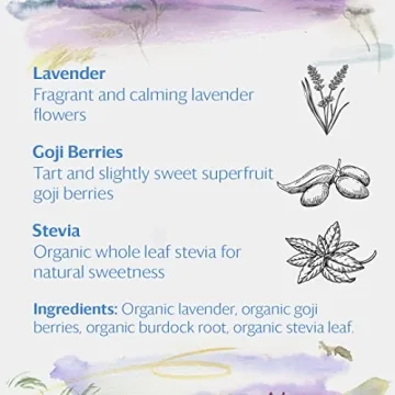 Grace Farms Caffeine-Free Lavender Goji Berry Herbal Tea