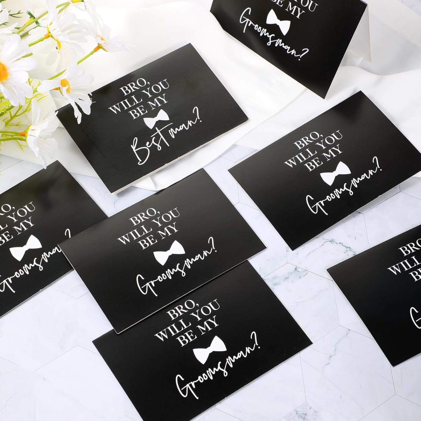 Groomsmen Gifts - 7 Sets PU Leather Toiletry Bags