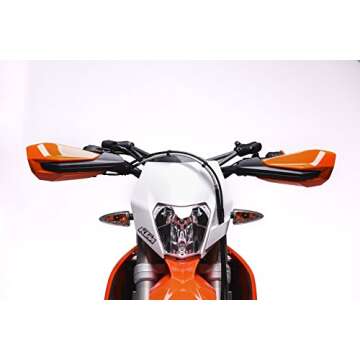 Doubletake Enduro Mirror Kit, Universal Fit Folding Motorcycle Mirrors, Guaranteed for Life. (Enduro 1.0)