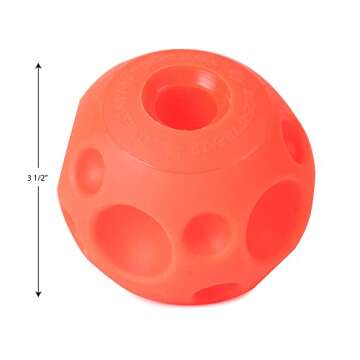Omega Paw Authentic Tricky Treat Ball - Medium,Orange