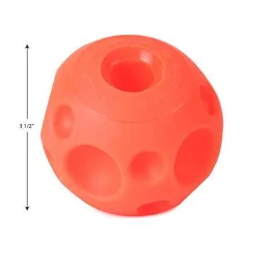 Omega Paw Authentic Tricky Treat Ball - Medium,Orange