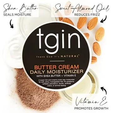 Moisturizing TGIN Butter Cream for Curly Hair Care