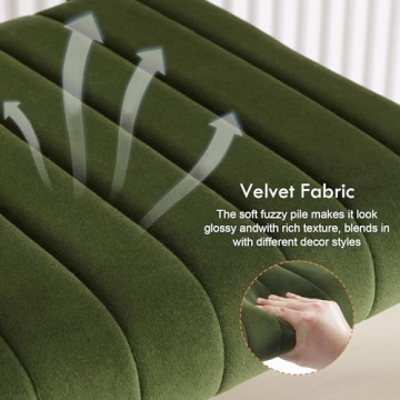 Stylish ONEVOG Green Counter Height Bar Stools Set