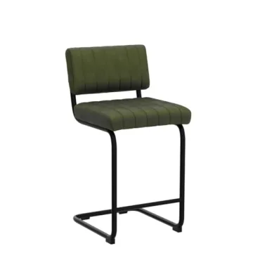 Stylish ONEVOG Green Counter Height Bar Stools Set
