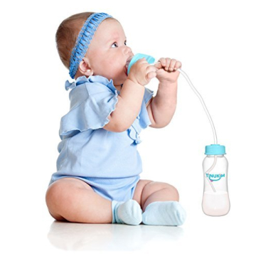 Tinukim iFeed Self Feeding Baby Bottle - Anti-Colic System