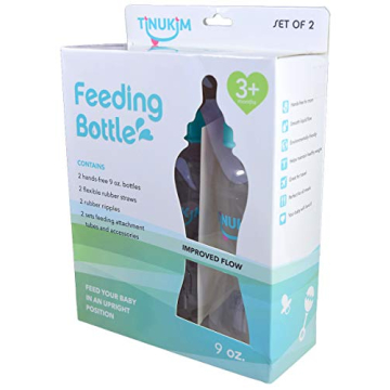 Tinukim iFeed Self Feeding Baby Bottle - Anti-Colic System
