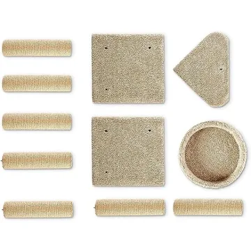 Amazon Basics Indoor Cat Tree - Sturdy Climbing Tower