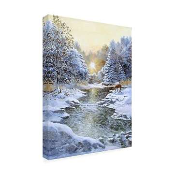 Russell Bentley 'The Gift' Canvas Art