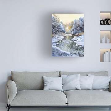 Russell Bentley 'The Gift' Canvas Art