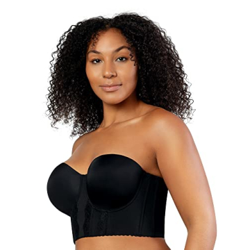 Stylish Elissa Strapless Longline Bra for Full Bust Women