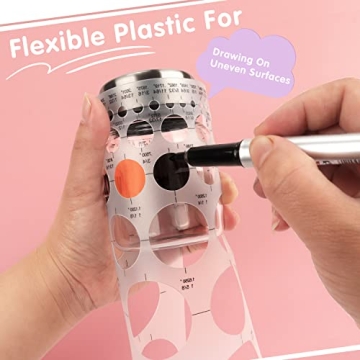 Tamaki Circle Template 3 Pack for Precision Drawing