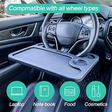 Reechall Steering Wheel Table - Convenient Car Desk