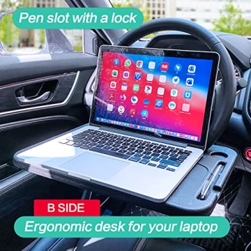 Reechall Steering Wheel Table - Convenient Car Desk