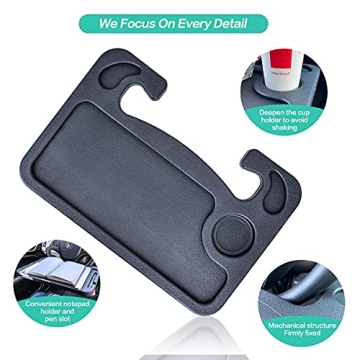 Reechall Steering Wheel Table - Convenient Car Desk